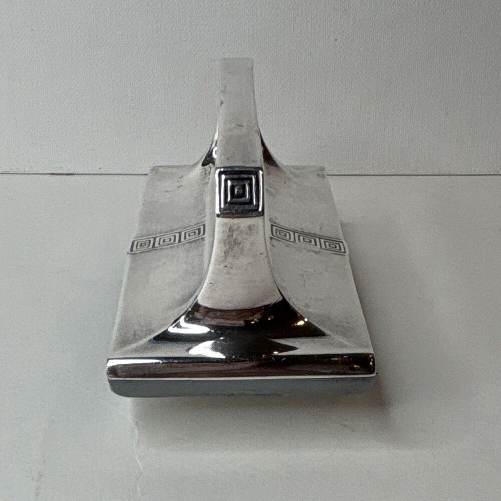 Antique WMF Silver Plated Brass Rocker Ink Blotter Germany c.1905 Art Nouveau - Picture 4 of 16
